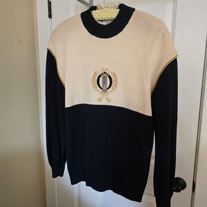 St John Collection by Marie Gray Sz Large Nautical Sweater